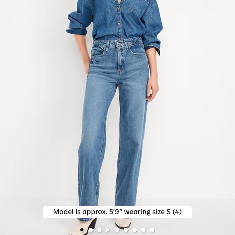 Old Navy Light Blue Ankle Jeans